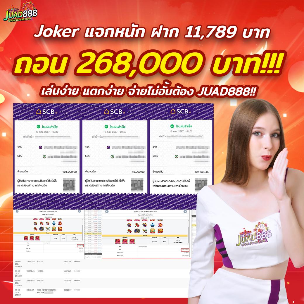 ฝาก 1 บาท รับ 100 โปรโมชั่นสุดคุ้ม สำหรับนักเดิมพันไทย