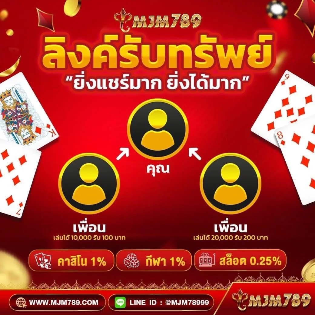ฝาก 1 รับ 100 วันนี้ แคมเปญสุดคุ้ม เล่นง่าย กำไรแน่น
